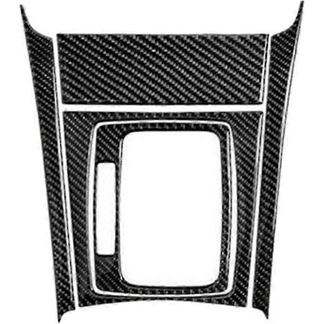 Ensemble de garnitures de levier de vitesse en fibre de carbone ABS compatible avec Mercedes-Benz Classe C W204 2007-2013 QVWHBYV (1/4)