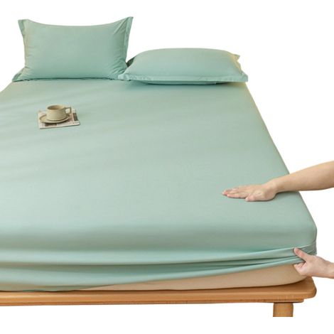 Funda Protectora Para Colchón - 160 x 200 cm - Elástico Perimetral - Microfibra Antibacteriana - Membrana Impermeable - Cierre con Cremallera - 1 Unidad (1/5)