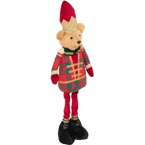 Orso in piedi 2ass peluche 17x9x - Feeric lights & christmas (1/5)