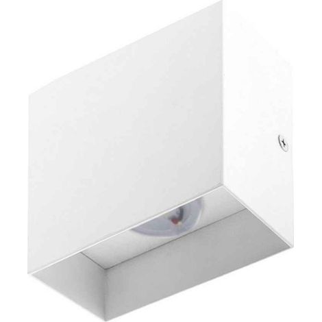 Aplique ESME 2x3W LED 500lm 4000K L.10xAn.5xAl.10cm Blanco (1/5)