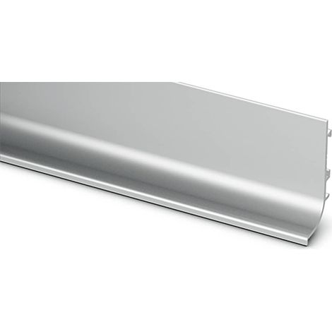 HETTICH Griffleiste Canis L, L 3500 mm, B 23 mm, H 53,5 mm, Edelstahl Optik, 9210116 (1/4)