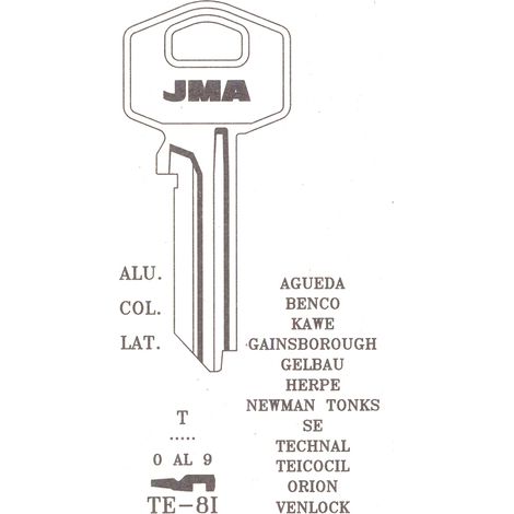 CLÉ TE-8I ACIER A (1/2)
