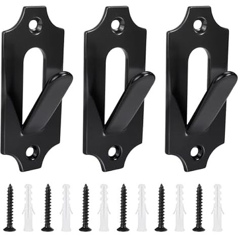 Support Pour Tête De Cerf - Acier Inoxydable - Fixation Murale Discrète - Pour Intérieur Et Extérieur - 3 Pièces (1/3)