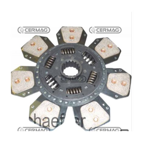 Disco centrale frizione AGRIFULL per trattore agricolo 8085 8095 80105 15531