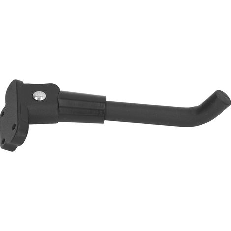 Béquille de scooter noire en alliage d'aluminium étanche, robuste et stable pour scooters électriques ES1, ES2, ES3 et ES4 (1/5)