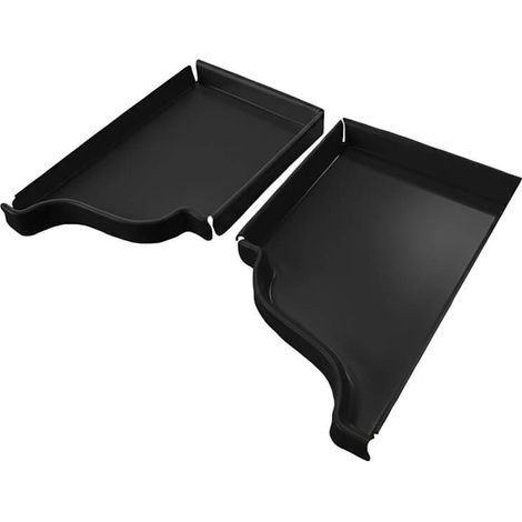 Fond de gouttière (paire) noir foncé corniche G300 - ALUHOME