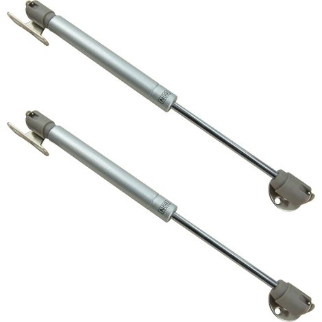 Juego de 2 elevadores de muebles con cilindro de gas de 60 N para frentes de muebles. (1/5)