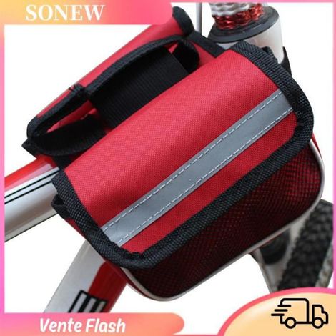 Sac De Rangement Pour Cadre Superieur De Velos - Nylon 160 X 120 X 50 Mm - Pour Tube De Velos - 1 Piece (1/2)