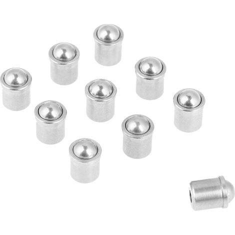 304 Stainless Steel Ball Spring Piston, 6x7mm, Body Accessory Set, Tool Kit, 10 Pieces (1/5)