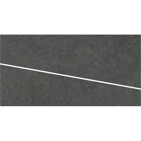 Carrelage effet Pierre Quartzite Gris Carbone Cut Dalle B 120x60x2 cm Venturo - Sol extérieur (vendu par carton de 0,72 m²) - RO'MA CARRELAGE
