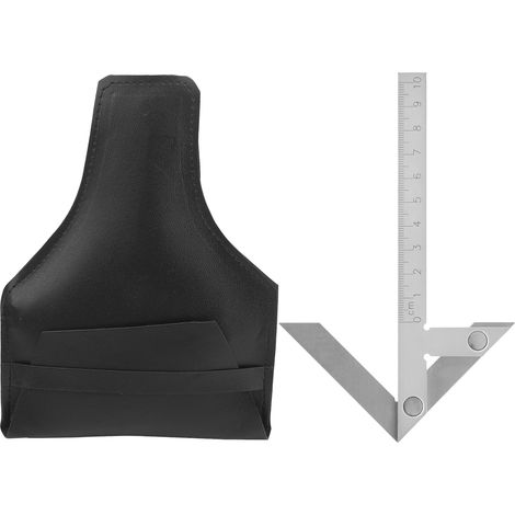Equerre d'angle centreur rapporteur d'angle règle de mesure en acier inoxydable outil de précision 100x70mm