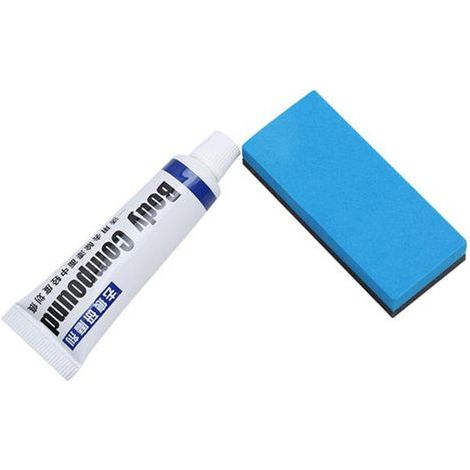 2Pièces Kit D'élimination Rayures Auto Coloré Facile À Appliquer (1/2)