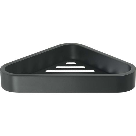 Sapho Gedy Smart - Eck-Duschablage 17x3x17 cm, schwarzmatt 328314 (1/5)