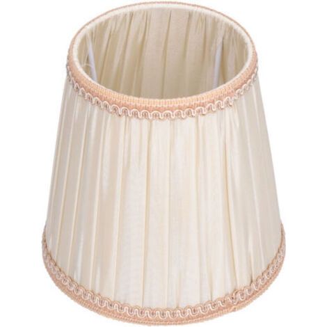 Abat-jour en tissu Meson, Installation moderne et Simple, pour lampes de Table à bougies, lustre en cristal E14 (1/5)