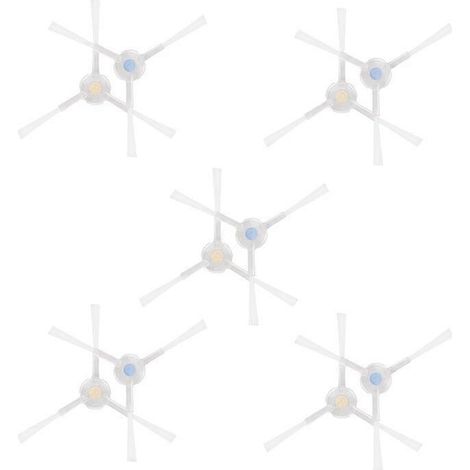 Pièces de rechange pour brosses latérales du robot laveur de sols intelligent Yunwhale J1 Beluga (lot de 10) (1/2)
