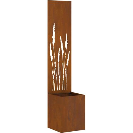 Écran de confidentialité de jardin Fretwork Rouillé 32 x 140 cm CFW673490 (1/5)