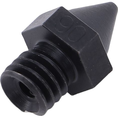 Buse de remplacement de 0,6 mm pour imprimante 3D Raise3D série N, en acier trempé, pour impression haute température. (1/5)