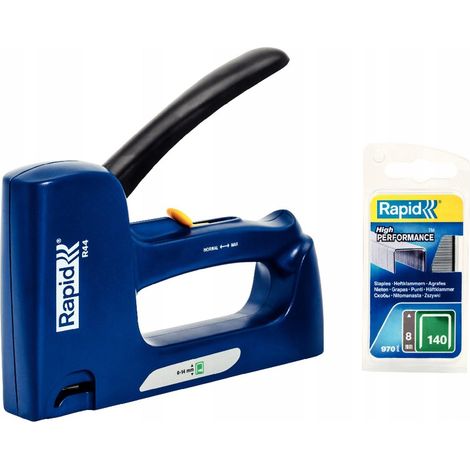 Rapid R44 Handheftgerät aus Stahl ergonomisch