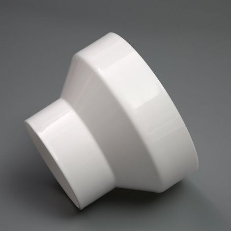 Adaptateur de conduit, Réducteur de Conduits d'Adaptateur pour ventilateur d'extraction pour conduit de ventilation (200mm à 150mm)