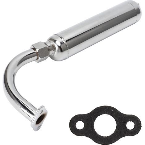 Auspuffschalldämpferrohr für 4980-cm³-Zweitakt-Motorradmotor (1/5)