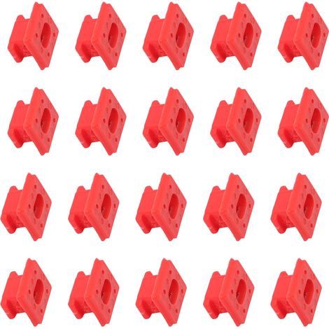 Lntyq Lot de 20 bandes à œillets pour tableau de bord E46 3 E65 E66 7 Series X3 E85 51458266814 (1/5)