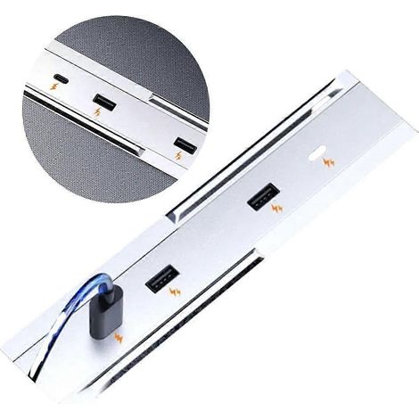 Hub USB à charge rapide pour console centrale de voiture 3+ (1/4)