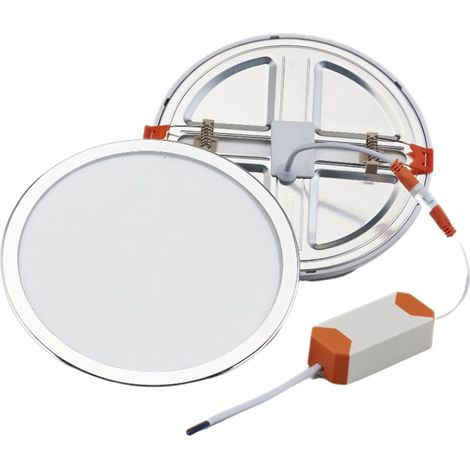 Downlight Led Circular Empotrable 20W 6500K Corte Ajustable 50mm a 210mm Regulable