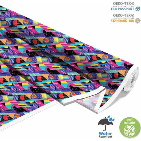 Outdoor-Dekostoffe Oxford - Motiv Geometrisch I DX3367 (1/5)