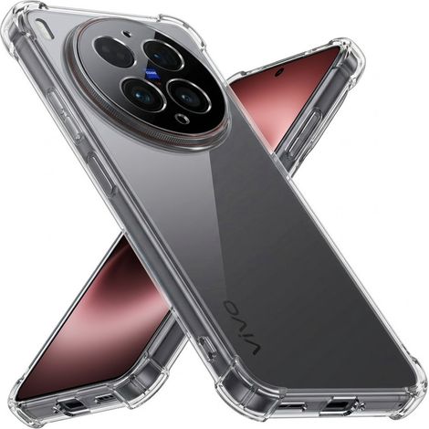 Funda para Vivo X300 Ultra, resistente a caídas, transparente. (1/4)