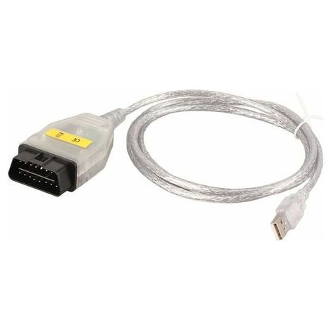 Cable Diagnostic OBD2 USB - Pour Ediabas K+DCAN - Compatible BMW E81 E83 E90 E91 E92 E93 E70 R56 - 125 cm (1/5)