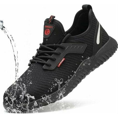 1 paire Chaussures de sécurité Divers accessoire de portail, embout acier, ultra-légères, respirantes, semelle antidérapante (1/5)