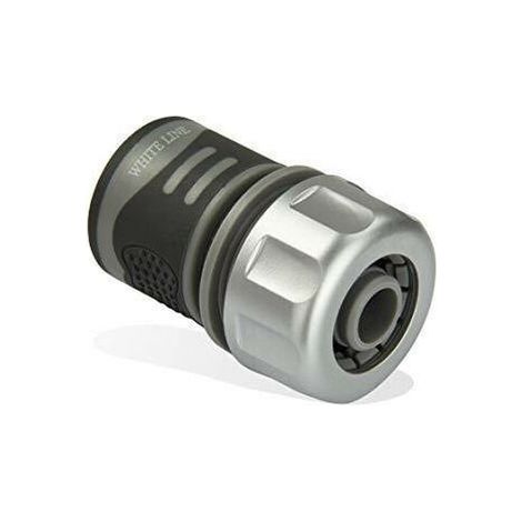 Raccord automatique avec STOP pour tuyau d'arrosage 1/2 " (15 mm ext)