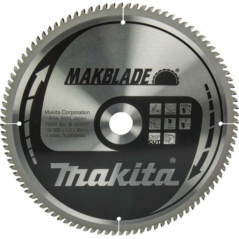 Makita Zubehör - Sägeblatt Holz, 305x30 mm, 100 Zähne B-32889