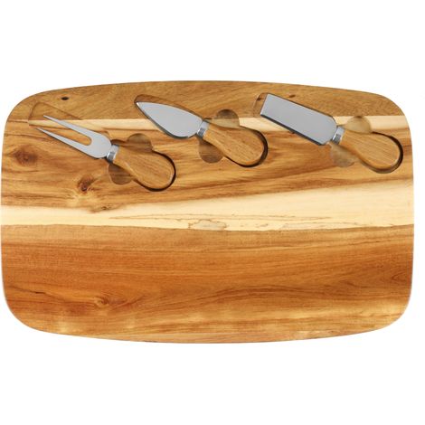 Planche à fromage avec couteaux, 36 x 23 cm (1/3)