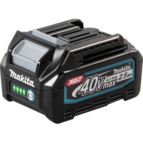 Makita – Batterie Li-ion 40V 2.5Ah – Charge rapide en 28 min – Indicateur LED – Pour usage intensif – 191B363 (1/5)