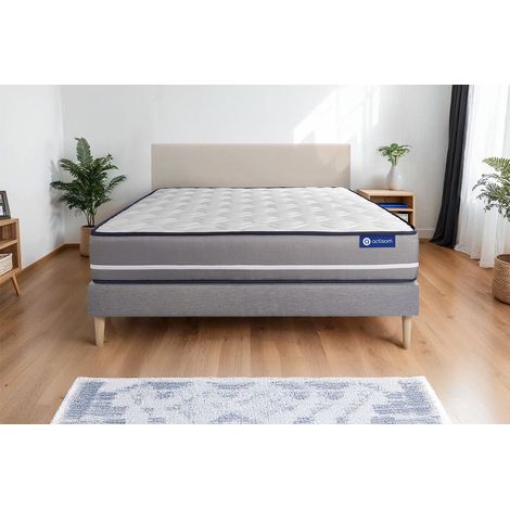 Kit rete e materasso Actiflex pur 130x210cm - Spessore : 20cm - Molle insacchettate - rigido