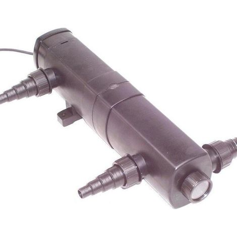 UVC 24W LICHTFILTER KOMPLETT MIT LAMPE WASSERKLÄRER TEICHKLÄRER ALGENKLÄRER