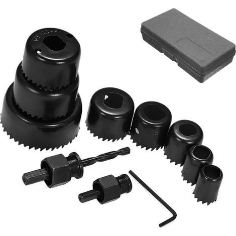Lot de 11 scies à cloche 19 mm à 64 mm, scies cloches avec boîte à outils (1/4)