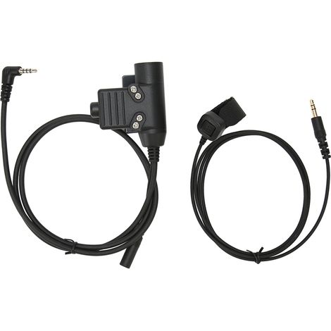 Adaptateur PTT avec câble 90cm pour kit oreillette portable, connecteur pour talkie-walkie Xiaomi (1/5)