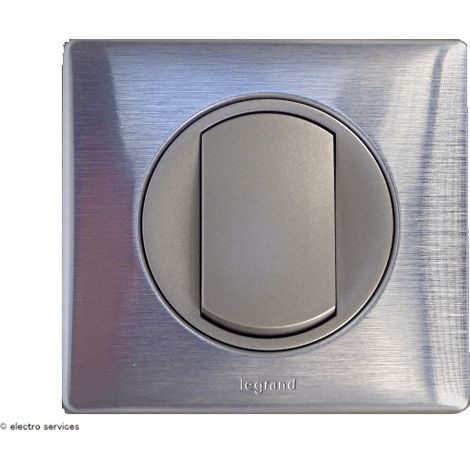 Poussoir ou poussoir inverseur Céliane Complet Aluminium  Griffes: Sans griffes