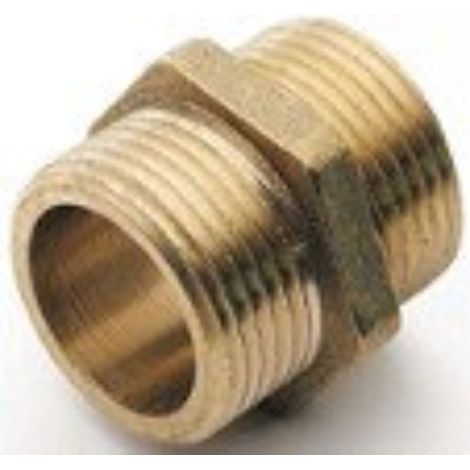 Mamelon égal mâle Raccords Filetage 12x17mm x25
