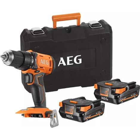 AEG Akku-Schlagbohrschrauber BSB18G4 202C 2x2,0Ah Ladegerät Koffer