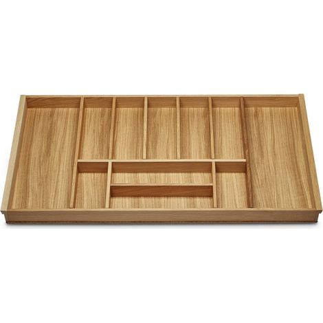 ORGA-BOX III Eiche Besteckeinsatz Besteckkasten 1000 mm für Nobilia ab 2013 (1/5)