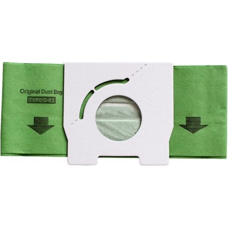 Packung mit 15 Papierstaubsaugerbeuteln der Serie C-13, kompatibel mit den Modellen CA291, CA3 und CA391. – AquaForge (1/5)