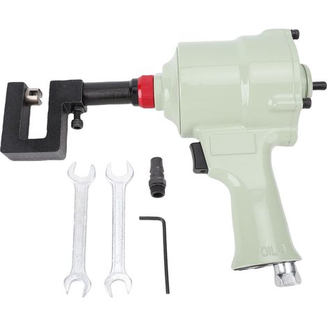 Perforateur pneumatique à faible bruit, conception ergonomique intégrée, outil de poinçonnage en acier allié et métal à Air (1/5)