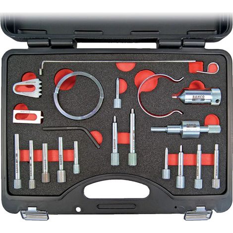Kit temporizzazione Bahco timing kit custodia rigida 2.64 kg