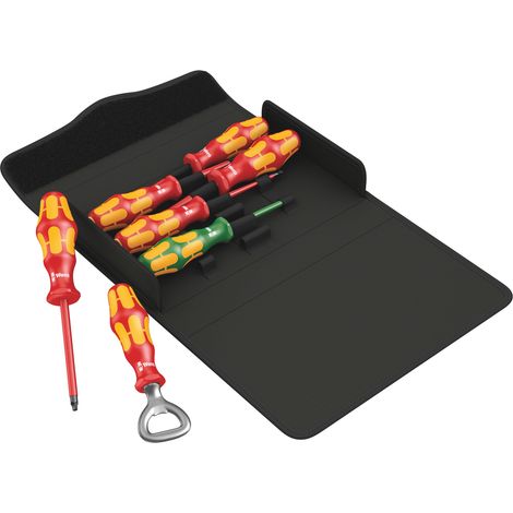 Jeu de tournevis Wera Kraftform Plus Serie 100. Avec lame à diamètre réduit pour certains modèles, 7 pièces (1/5)