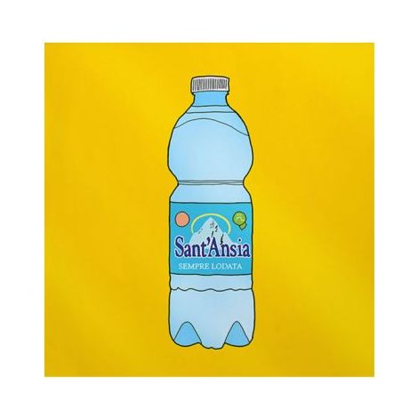 Poster Santa Ansia 20x20 cm Multicolore Timidessen