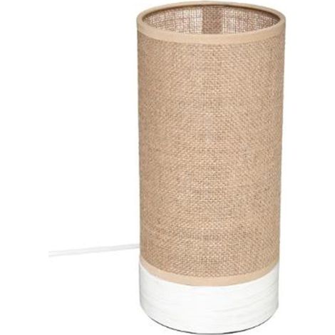 Lampe à Poser Design "Elva" 27cm Beige (1/3)
