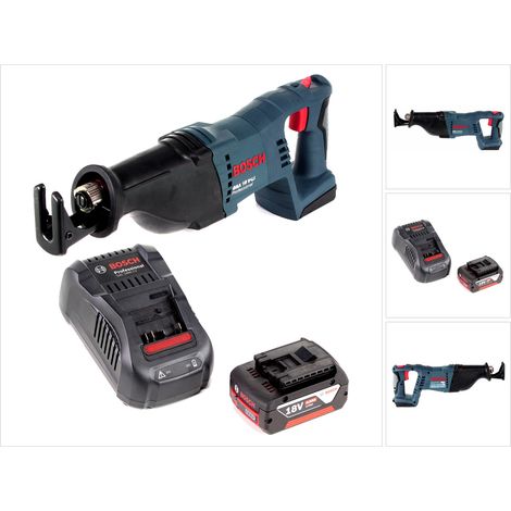 Bosch GSA 18 V-Li Akku Säbelsäge 18V + 1x Akku 4,0Ah + Ladegerät